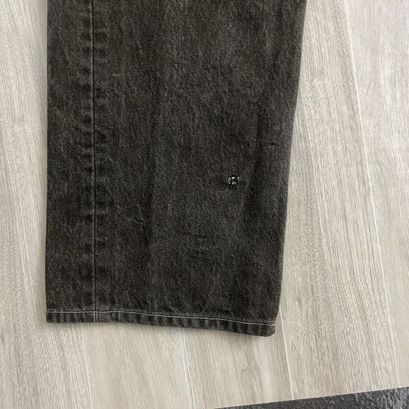 Levis 501 Jeans Men 36x34 Brown Button Fly Denim Faded Y2k VTG Rugged México - Picture 4 of 16